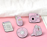 School Supplies Book Bags Mobile Phone Video Card Brooch