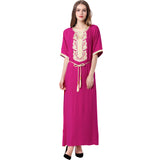 Muslim Women Middle East Arab Robe Long Skirt Dress