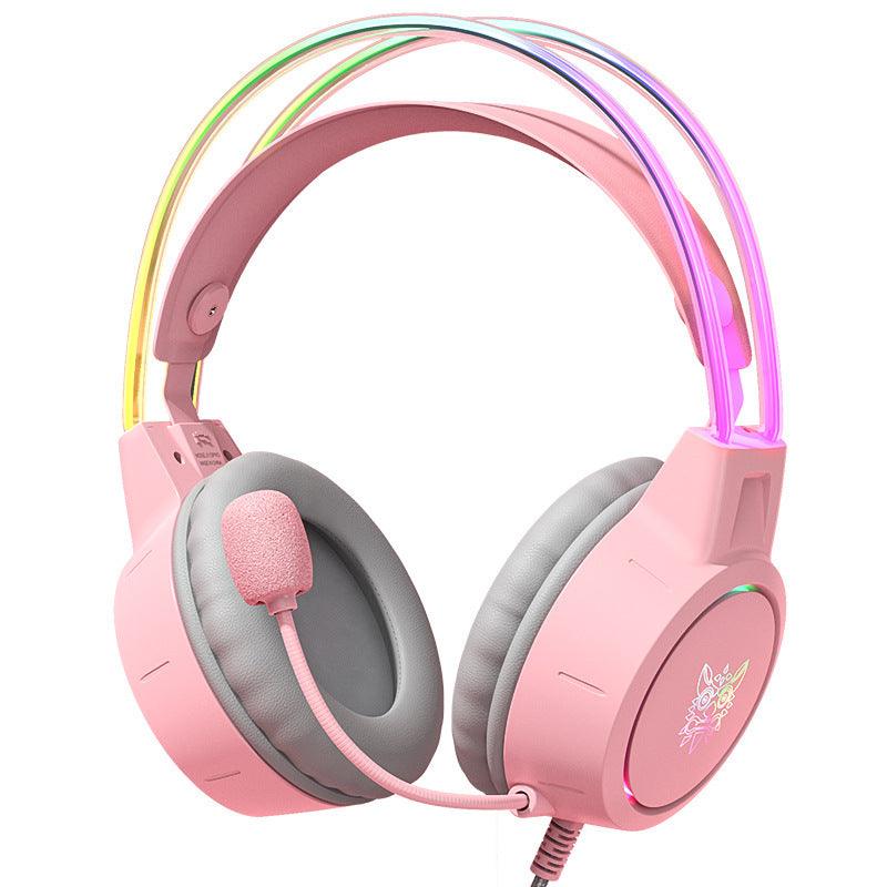 Headset Fashion Light-emitting Wired Gaming Headset - Nioor