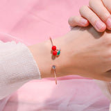 Cherry Bracelet Female Hand Jewelry