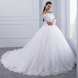 Wedding Bridal Wedding Lace Large Tail - Nioor