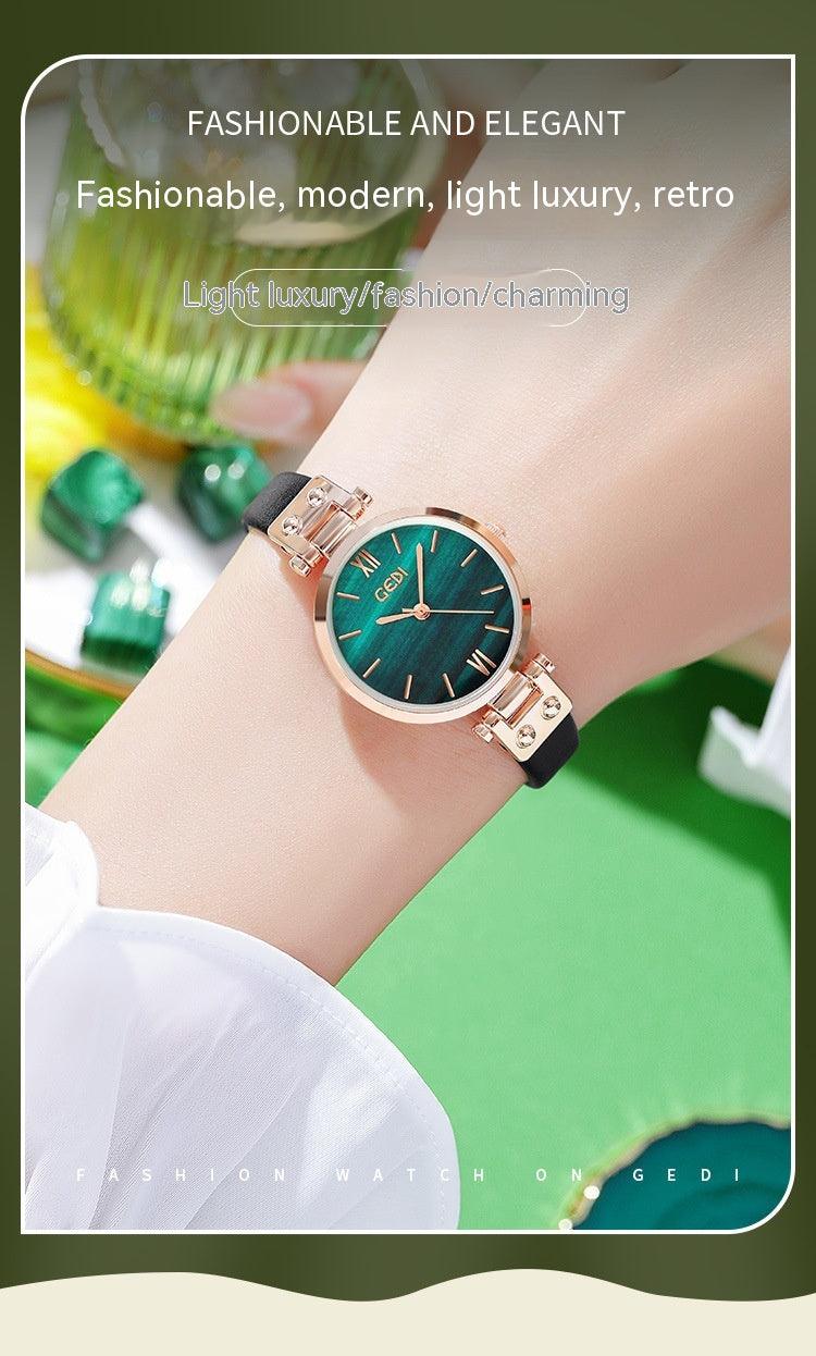 New Art-style Student's Watch Women's Waterproof Watch With Delicate And Small Dial - Nioor