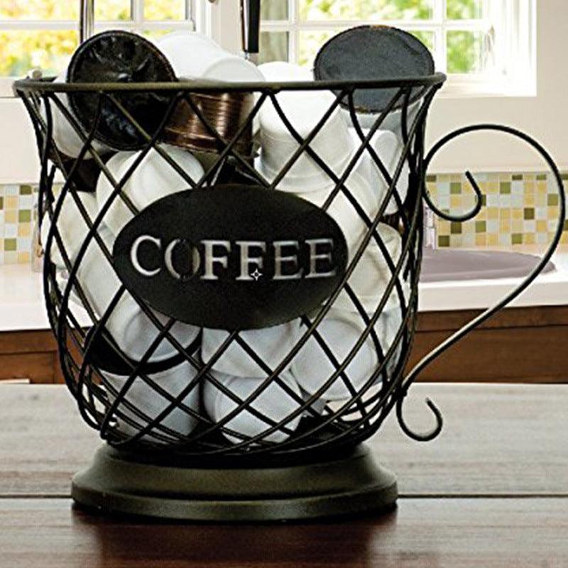 Coffee cup storage basket - Nioor