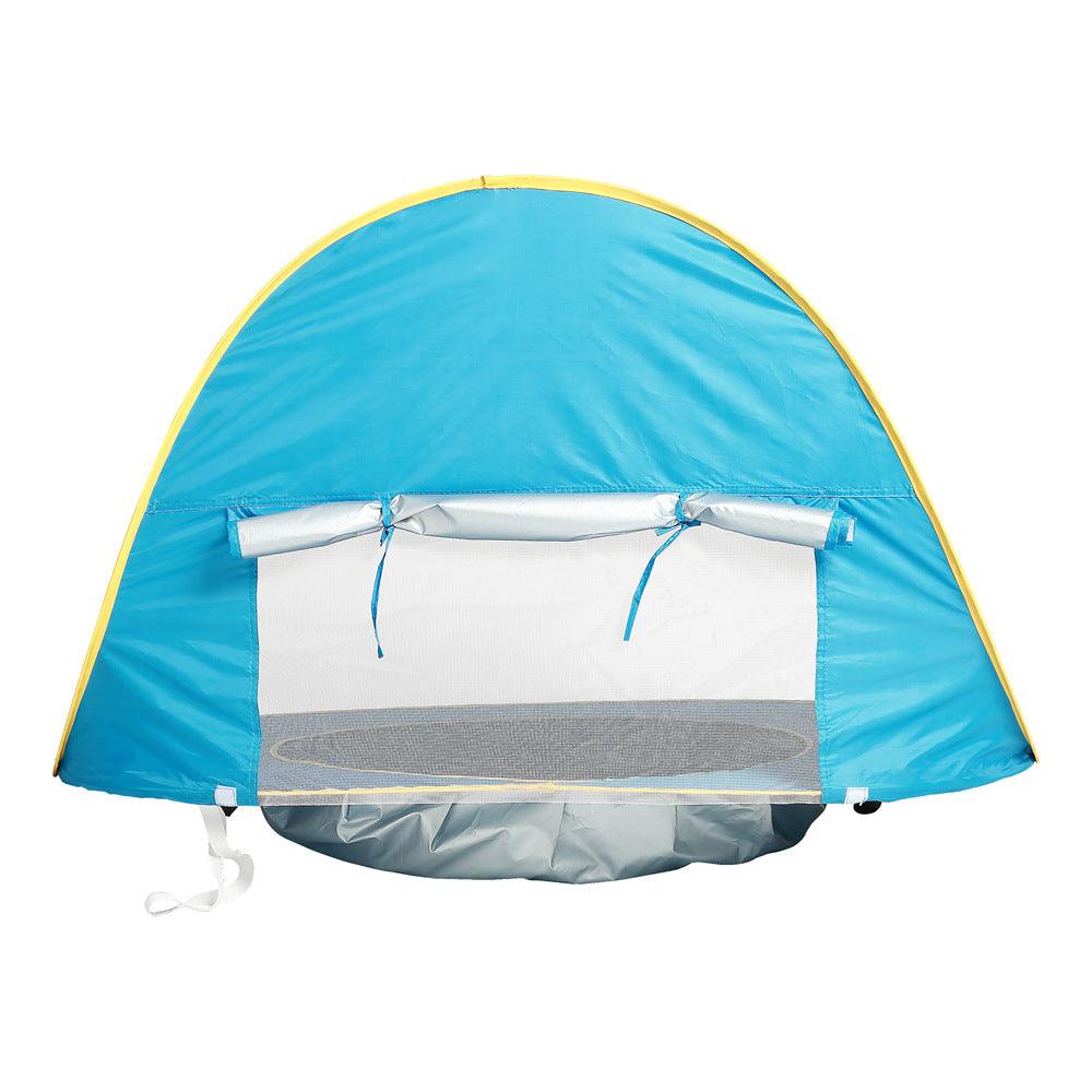 Baby Beach Tent Kids Outdoor Camping Easy Fold Up Waterproof Up Sun Awning Tent UV-protecting - Nioor