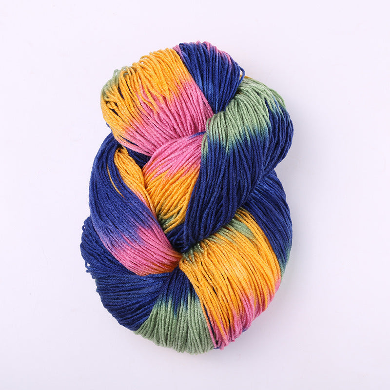 Fancy section dyed pure acrylic yarn