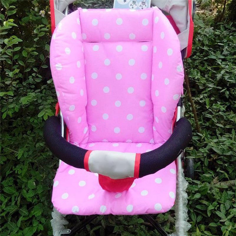 Baby Infant Stroller Seat Pushchair Cushion Cotton Mat Rainbow Color Soft Thick Pram Cushion Chair BB Car Seat Cushion - Nioor