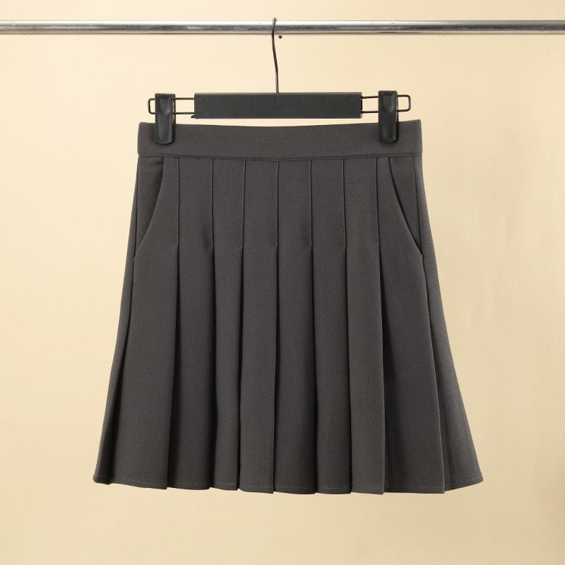 Casual Women's Clothing Slimming High Elastic Waist Anti-exposure Short Culottes - Nioor