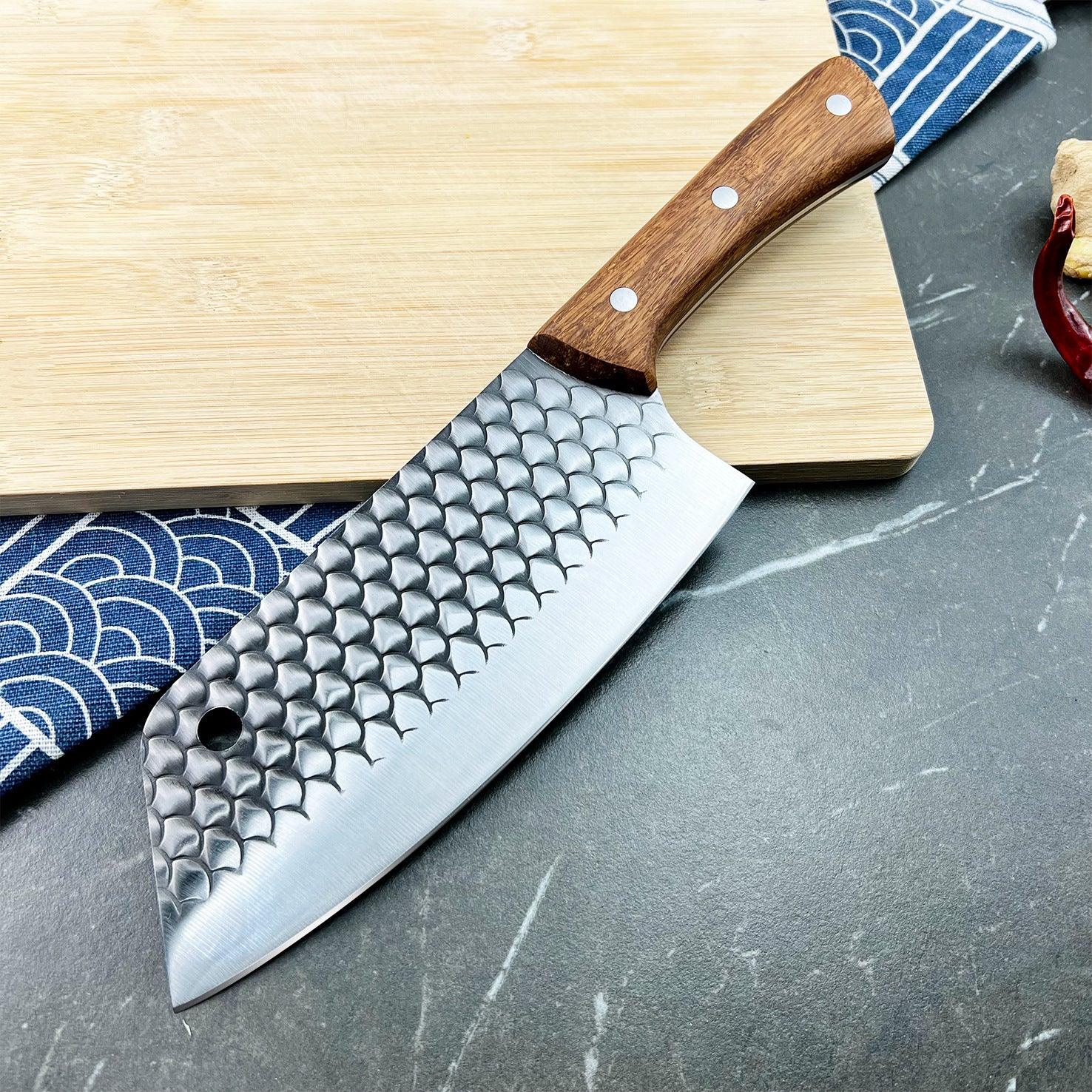 Nan Bamboo Stainless Steel Kitchen Knife Set - Nioor