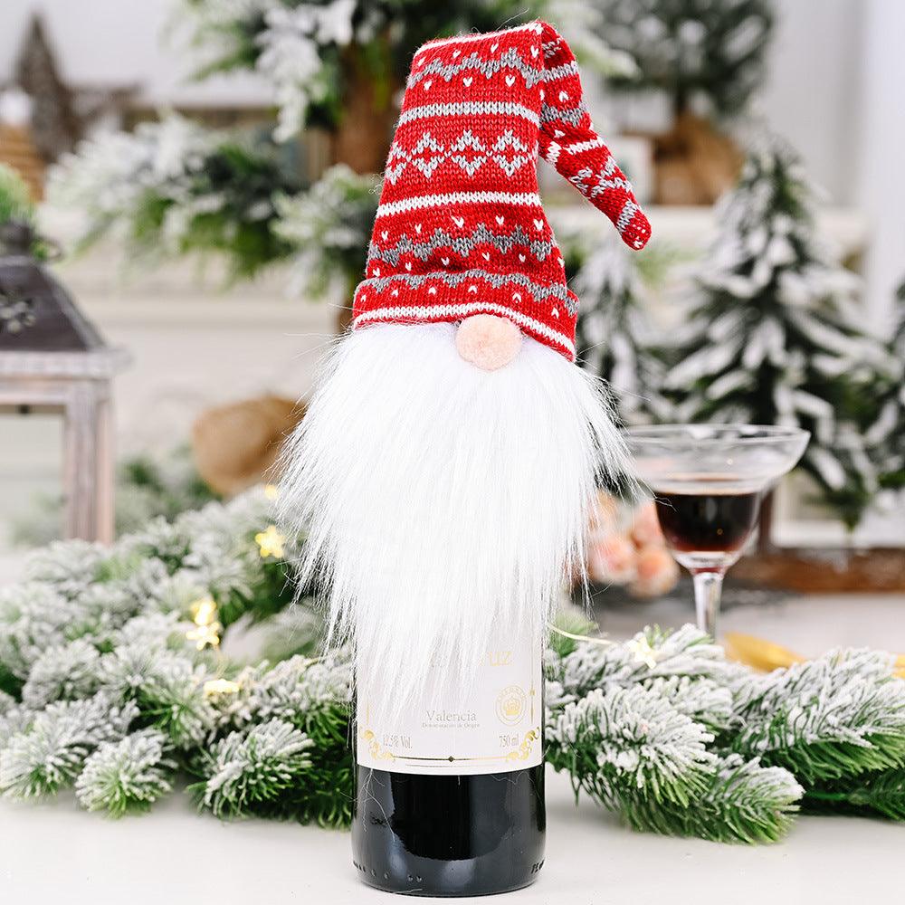 Christmas Decorations Christmas Wine Bottle Socks - Nioor