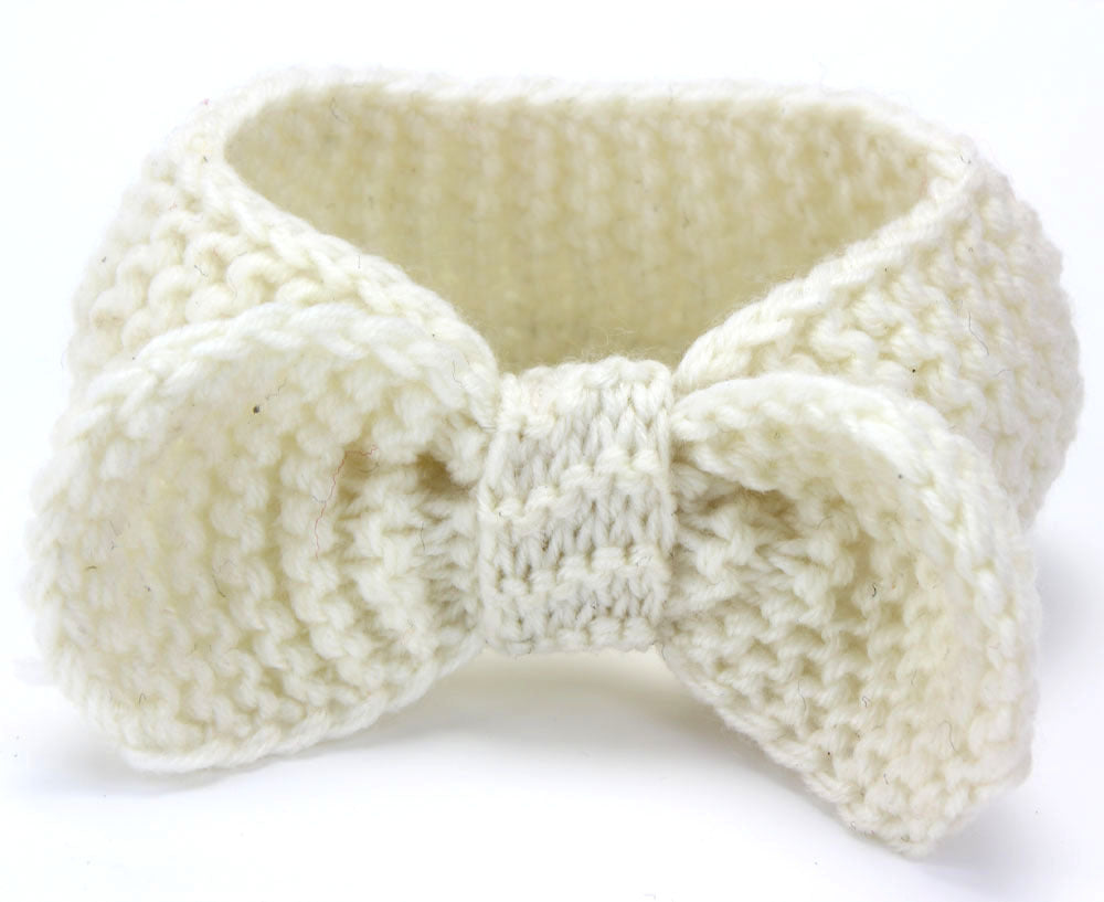 Knitted hair band baby wool ear protection