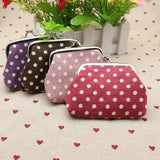 Linen dots zero purse cloth coin bag children wallet creative Taobao small gift wholesale - Nioor