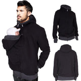 Two in one multifunctional kangaroo dad sweater - Nioor