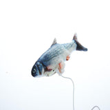 Electric Funny Cat Simulation Fish Beating Usb Jumping Cat Toy - Nioor