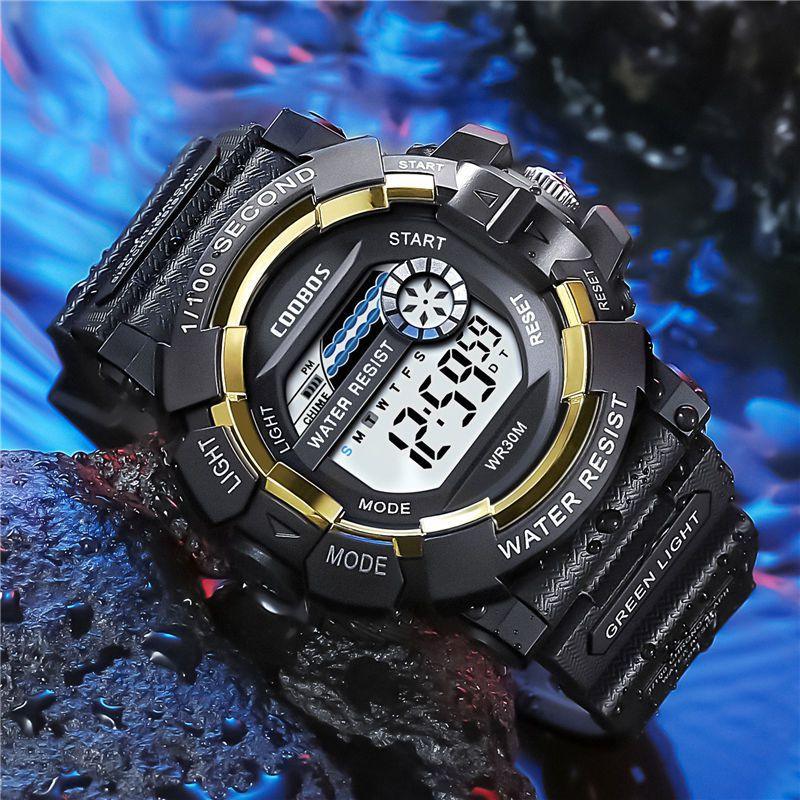 Waterproof Sports Electronic Luminous Men's And Women's Watch - Nioor