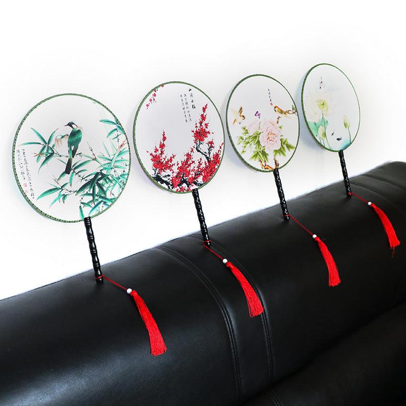 Translucent silk fan - Nioor