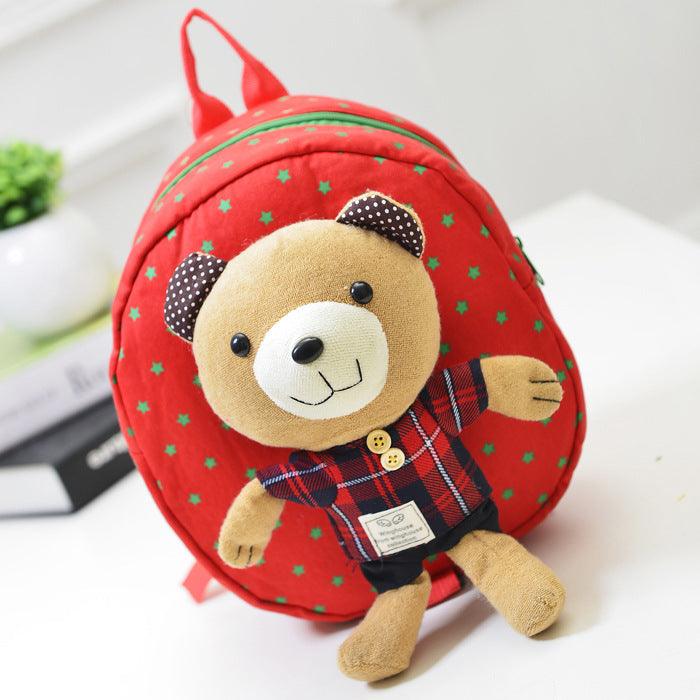 Cute Baby Backpack Anti-lost Bear Cartoon - Nioor