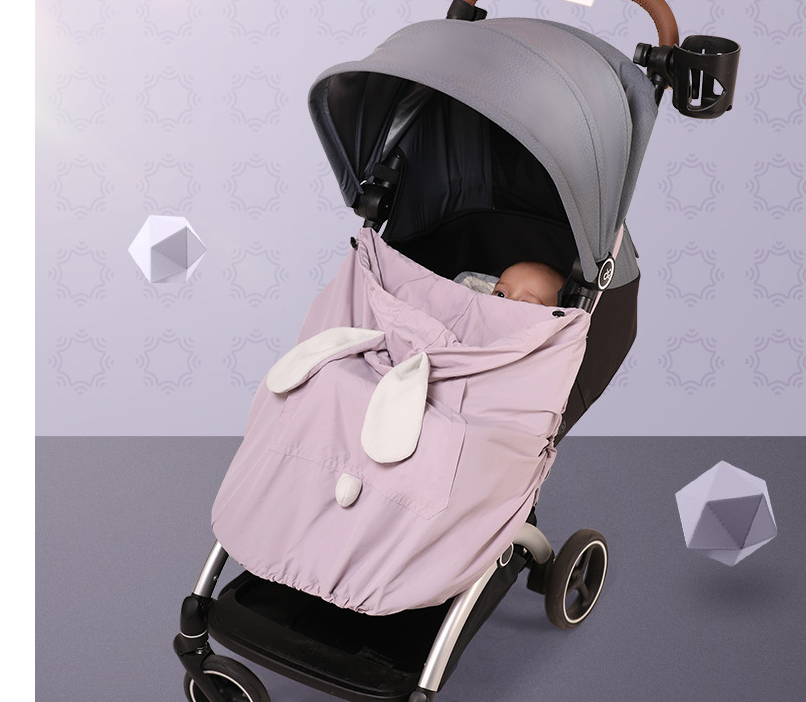 Baby Carrier Cover Hooded Stretchy Cloak Multifunctional Baby Cartoon Cloak Wrap Sling Windproof Newborn Stroller Blanket Cover