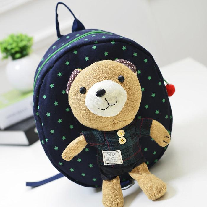 Cute Baby Backpack Anti-lost Bear Cartoon - Nioor