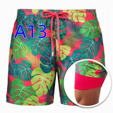Men's Fashion Casual Sports Print Double Layer Shorts - Nioor