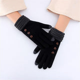 Touch Screen Riding Cute Game Split Finger Gloves - Nioor