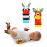 Baby Cartoon Bell Wrist Strap Or Socks