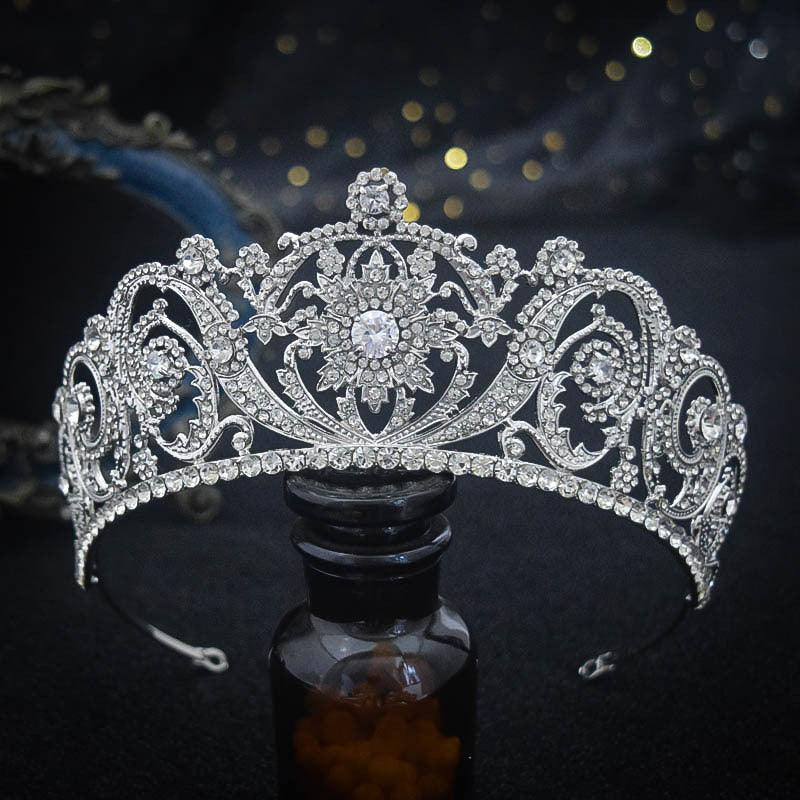 Zircon Bride Crown Fashion Headwear - Nioor