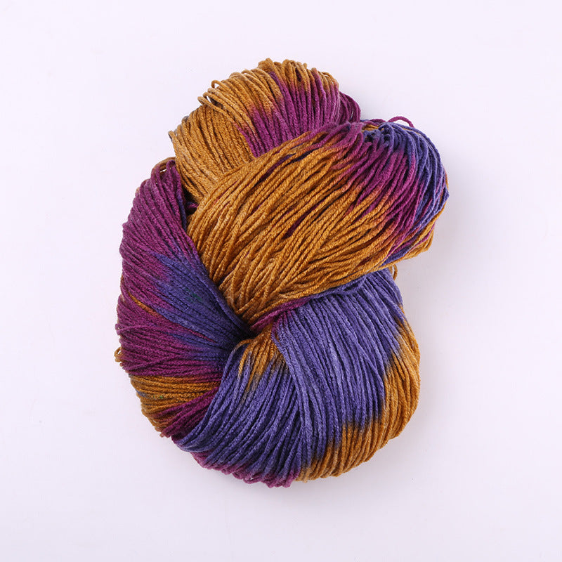 Fancy section dyed pure acrylic yarn