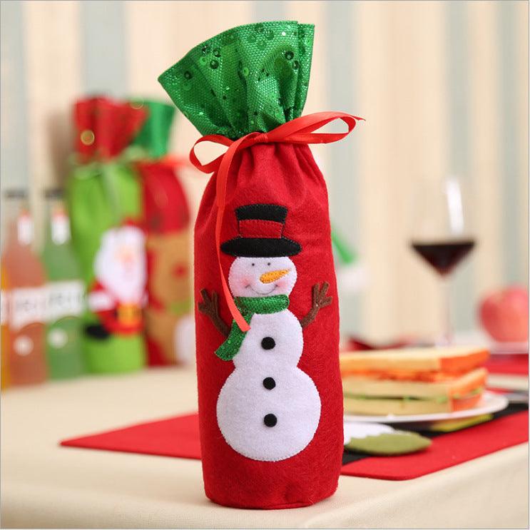 Christmas Decorations Christmas Wine Bottle Socks - Nioor