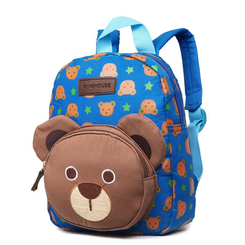 Custom-made children's schoolbag, canvas, rabbit, bear, baby, baby, baby and baby cartoon package - Nioor