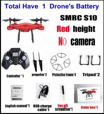 Sales Promotion WiFi 2MP Camera With S10 SMRC FPV Quadcopter Drone Helicopter UAV Micro Remote Control Toy RACER KIT Aircraft - Nioor