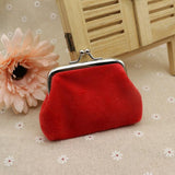 Autumn winter candy color wool zero wallet student cloth coin bag children small purse small gift wholesale - Nioor