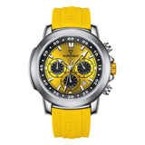 Three Eyes And Six Needles Multifunctional Daytona Watch - Nioor