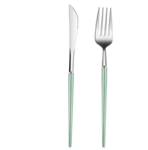 Stainless Steel Knife And Fork Set - Nioor