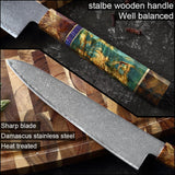 Damascus knife set - Nioor