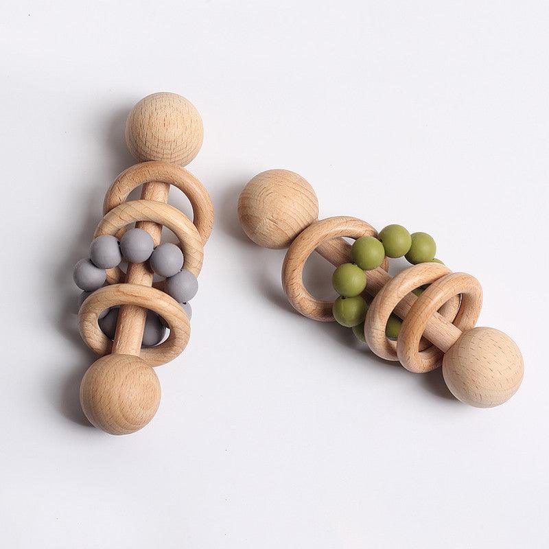 Beech rattle baby teeth toy - Nioor