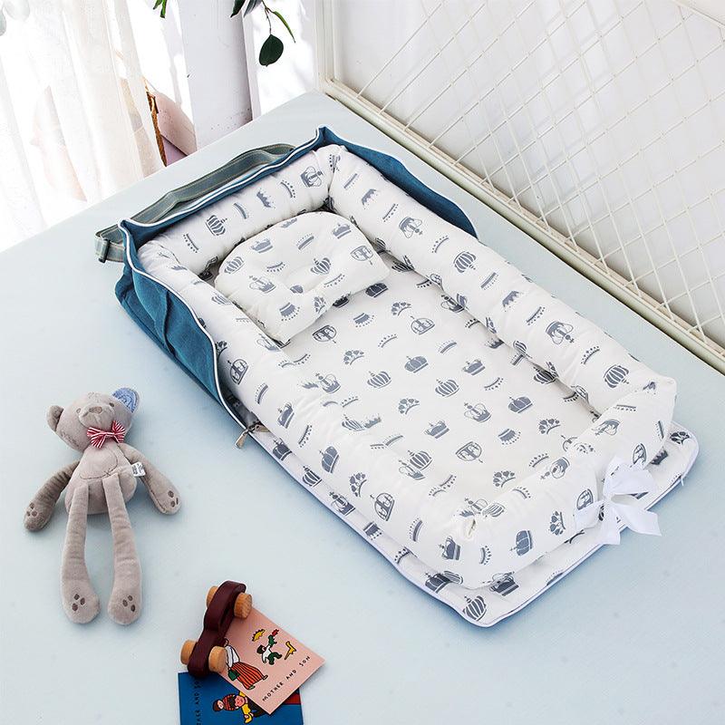 Cotton Portable Foldable Baby Bed - Nioor