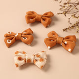 Retro Style Bow Children's Hair Edge Clip Jewelry