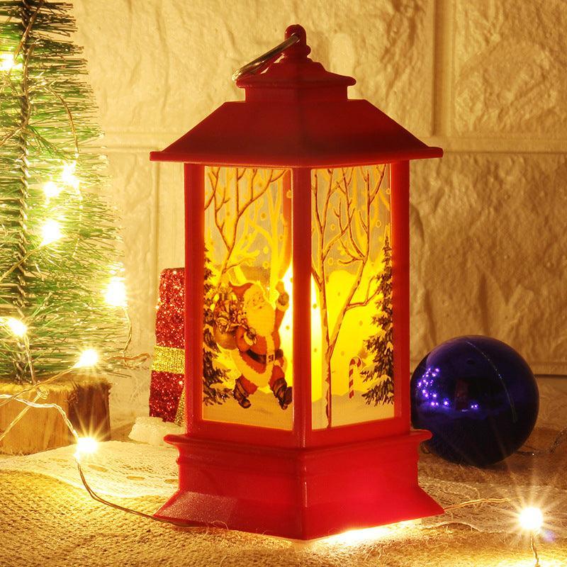 Santa Claus Snowman Light Merry Christmas Home Decor - Nioor