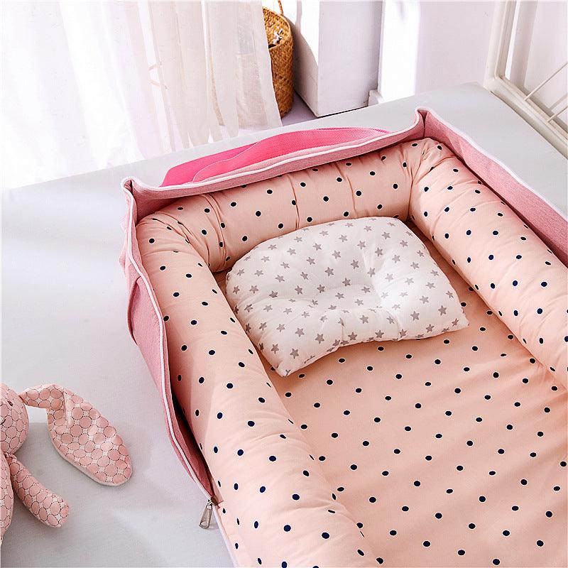 Cotton Portable Foldable Baby Bed - Nioor