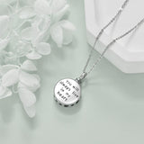 Sterling Silver Tree of Life Urn Necklaces for Ashes Cremation Jewelry - Nioor