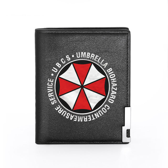 Umbrella Corporation Theme Printing Leather