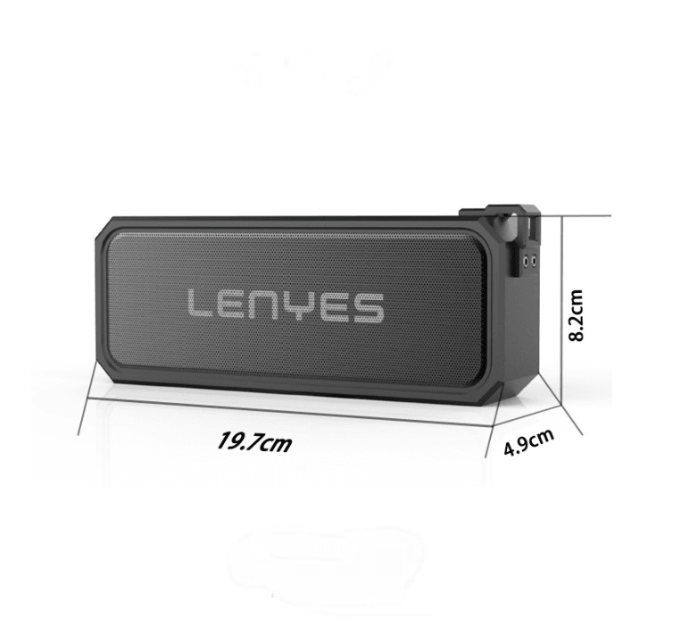 Coldy Lion Lenyes Wireless Bluetooth Speaker Sound Waterproof Drop-proof Subwoofer 360 Degree Surround S105 - Nioor