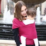 Baby sling solid color baby carrier - Nioor