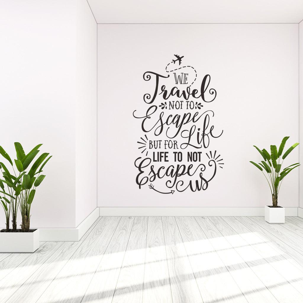 Carved English Wall Stickers - Nioor