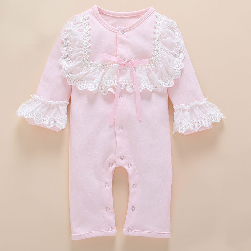 Half-year-old baby girl's jumpsuit