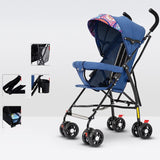 Sit And Lie Down Baby Portable Folding Simple Trolley - Nioor