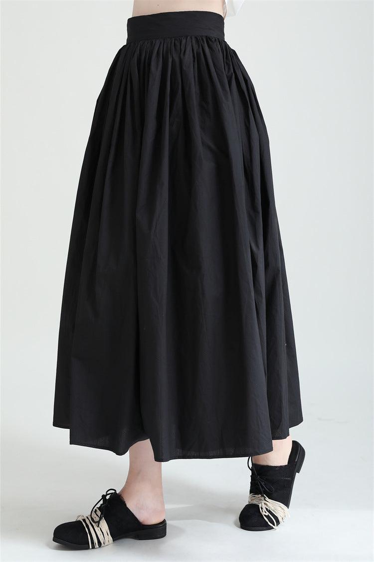 Inner Lining Spun Yarn Puffy Multi-layer Big Hem Skirt - Nioor