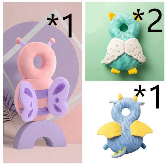 Baby Toddler Headrest Child Protection Baby Head Protection Cushion Cute Angel Wings - Nioor