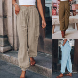 Women's Fashion High Waist Oversized Pants - Nioor