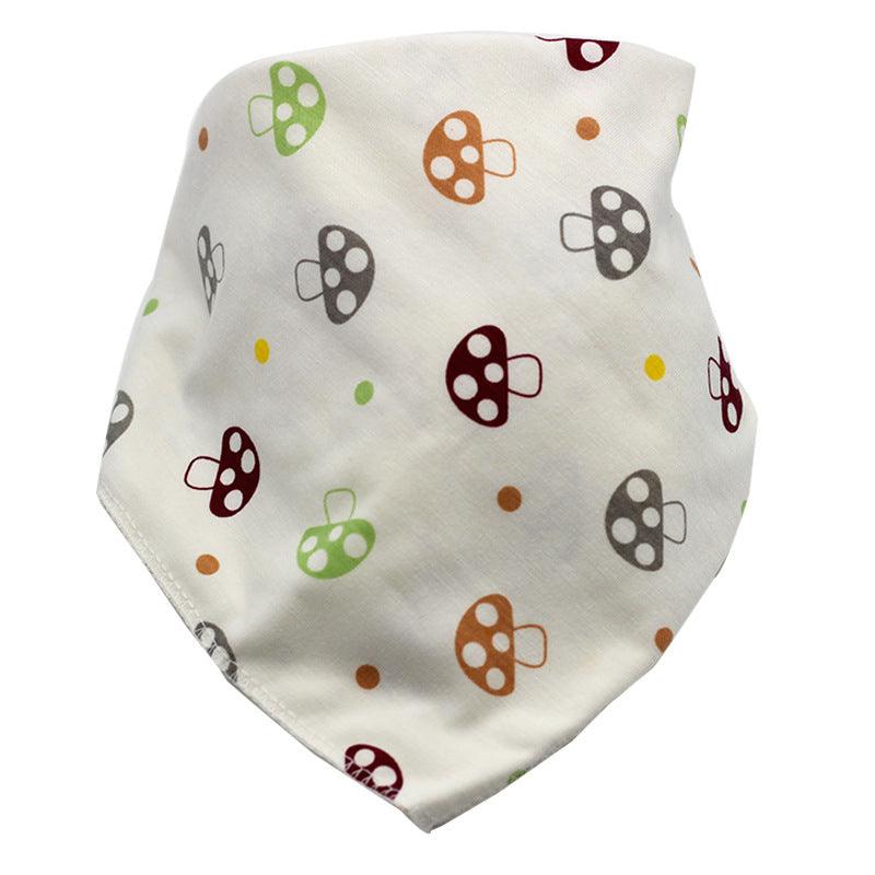 Baby Bibs Waterproof Triangle Cotton Cartoon Child Baberos Bandana Bibs Dribble Bibs Newborn Slabber Absorbent Cloth - Nioor